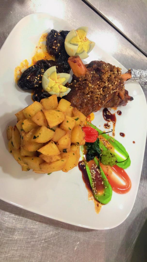 Souris d'agneau façon Tajine orientale