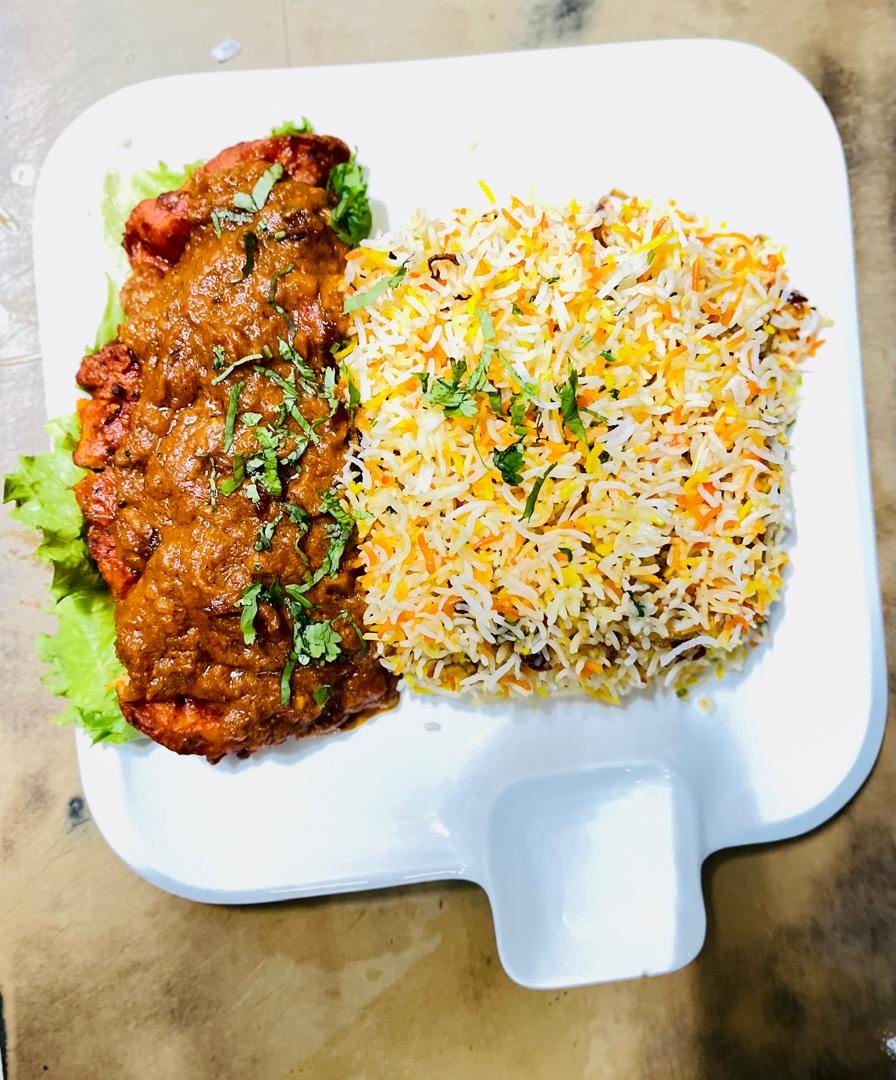 Noor jaan chicken biryani