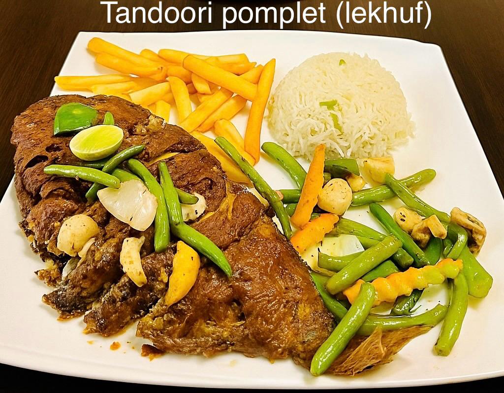 Tandoori pomplet/ congloses lekhuf